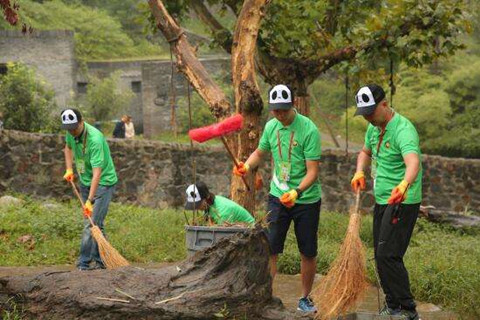 One Day Panda Volunteer Program as Keeper at Dujiangyan Base