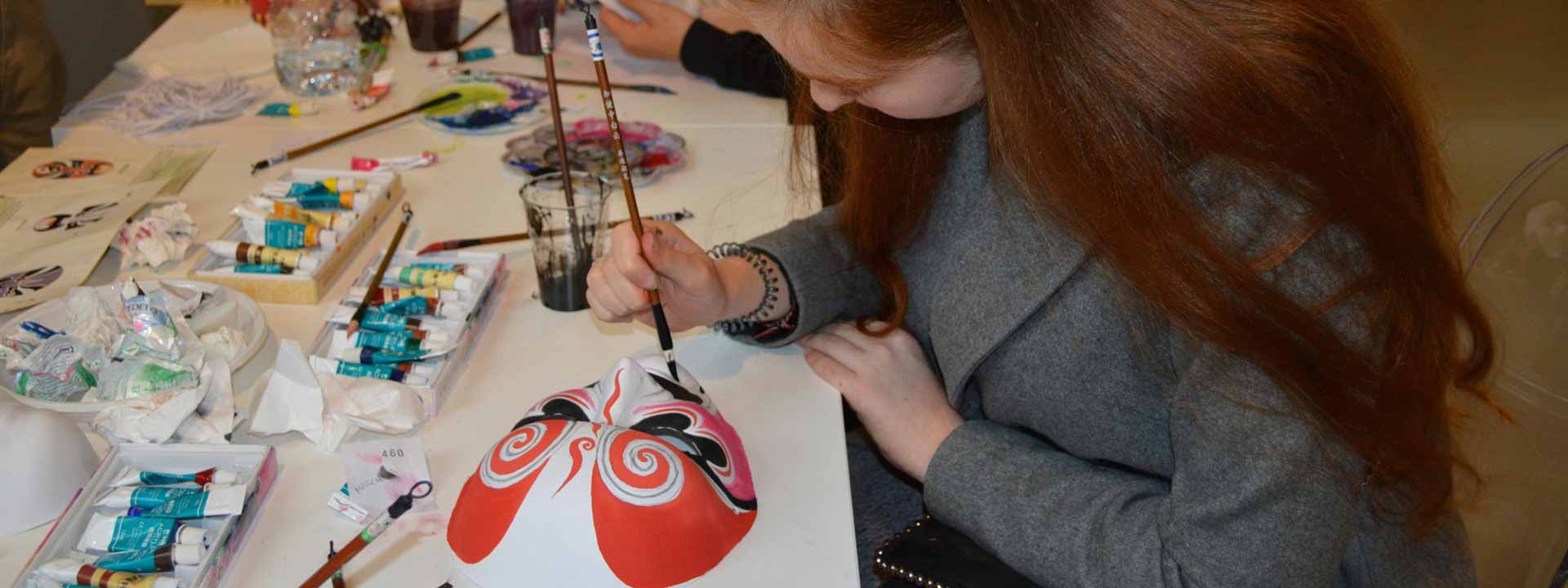 Painting Beijing Opera Facial Makeup, China Family Tours